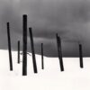 Seven Posts in Snow, Rumoi, Hokkaido, Japan. 2004